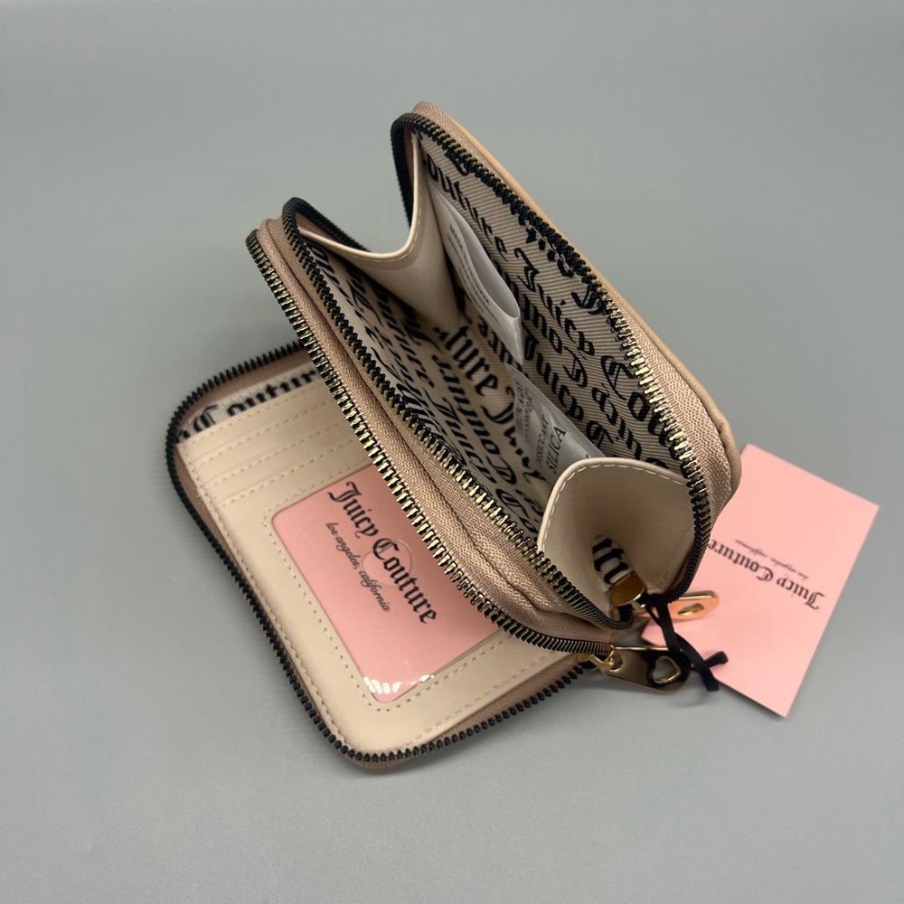 Juicy couture flawless medium double zip around wallet - Picture 6 of 9
